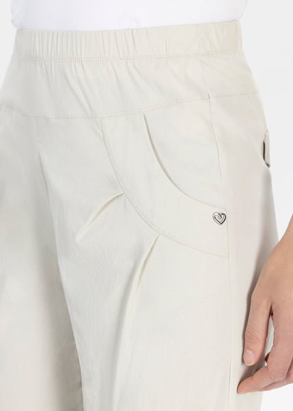 Stehmann Rachell 650 Cropped Trousers, Chalk