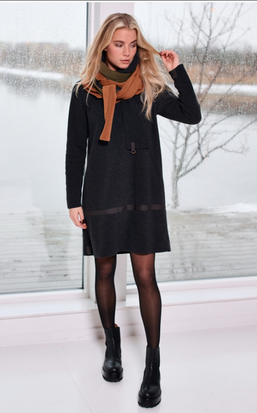 Henriette Steffensen Dress, Soft Black