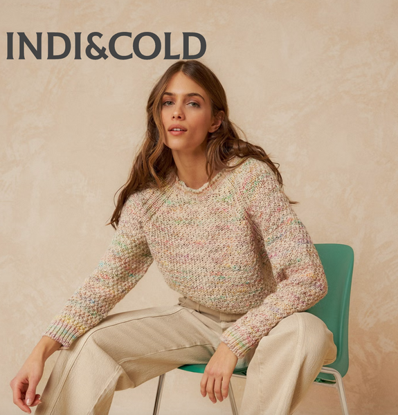 Indi and Cold Pullover, Ecru