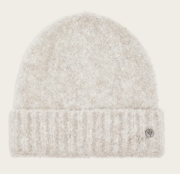 Fraas Sustainability Edition - Solid-Color, Cozy Knit Beanie, Marshmallow