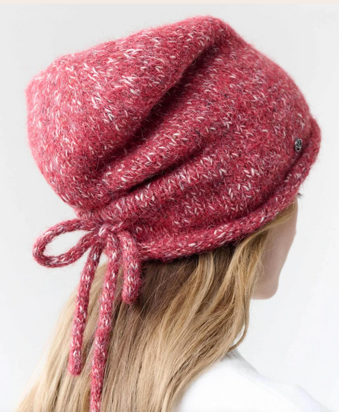 Loevenich Casual, mottled knit beanie, Blue