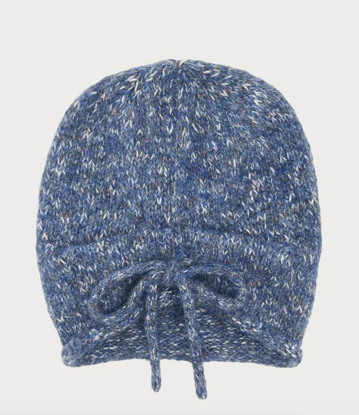 Loevenich Casual, mottled knit beanie, Blue