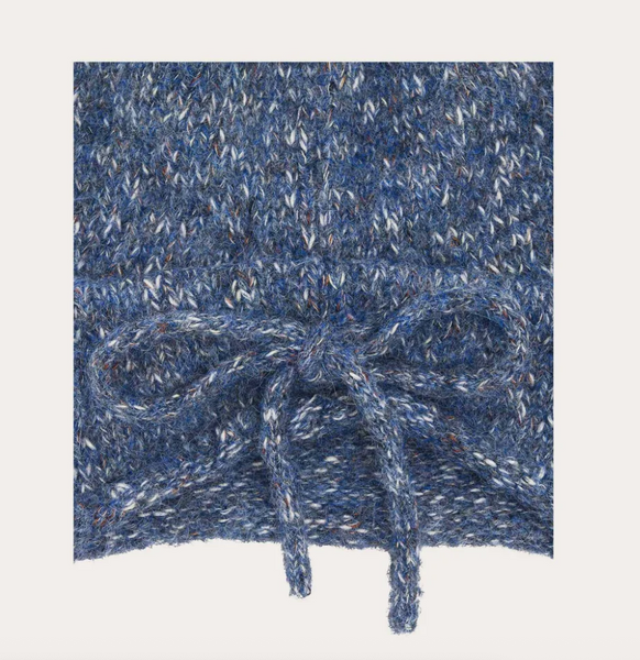 Loevenich Casual, mottled knit beanie, Blue