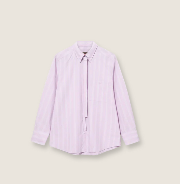 Heyanno Ever Stripe Shirt, Fair Orchid