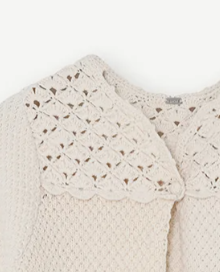 Gustav Faina Cardigan, Off White