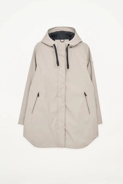 Tanta Rainwear Snow Jacket, Stone Grey