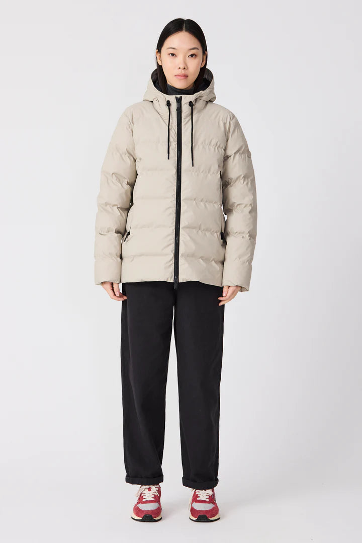 Tanta Rainwear Nieve Puffa Jacket, Stone Grey