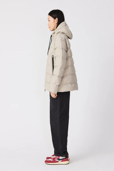 Tanta Rainwear Nieve Puffa Jacket, Stone Grey