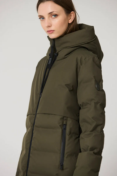 Tanta Rainwear Snestorm Coat, Khaki