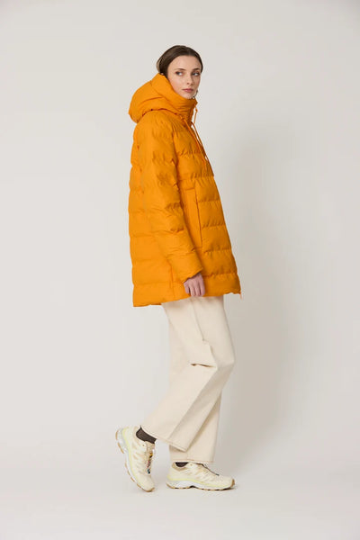 Tanta Rainwear Frost Puffer Jacket, Flame Orange