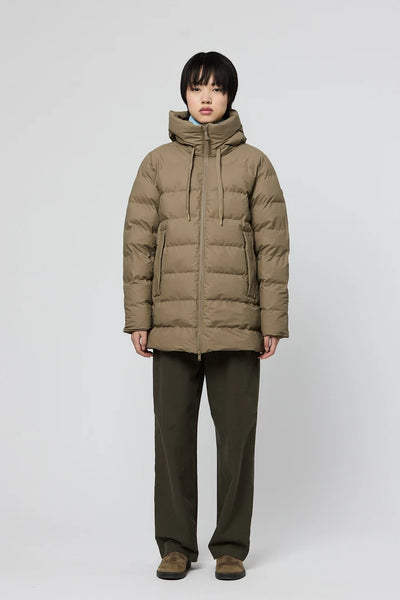 Tanta Rainwear Frost Puffer Jacket, Brindle