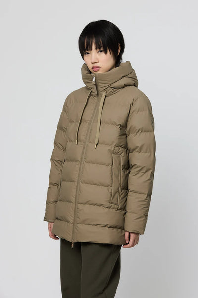 Tanta Rainwear Frost Puffer Jacket, Flame Orange