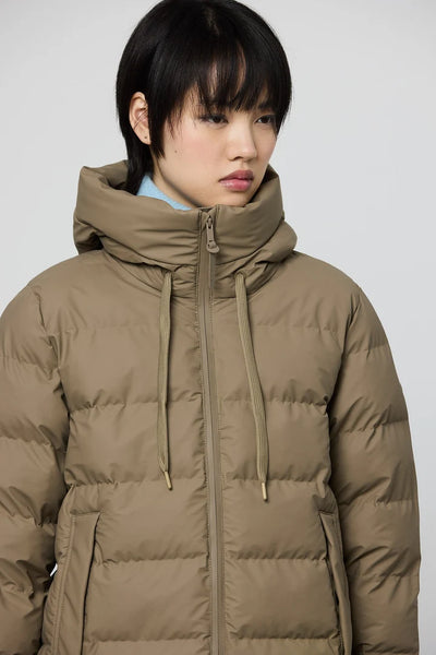 Tanta Rainwear Frost Puffer Jacket, Brindle