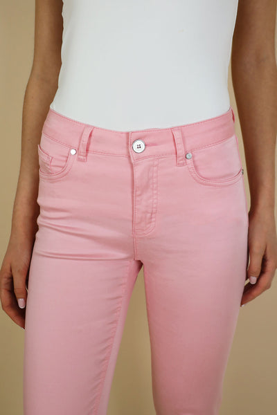 NO2MORO Unity Jeans, Pink - Flax In Bloom