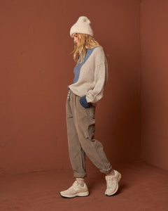 Indi and Cold Ane Corduroy Trouser, Cement