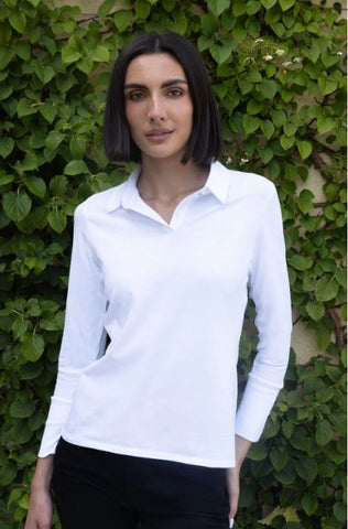 NO2MORO Wilde Cotton Shirt, White