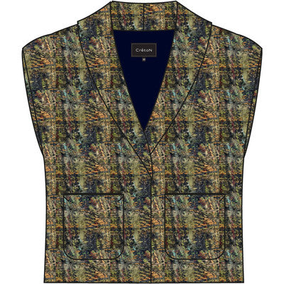 CrétoN Crzazha Vest, Multicolour