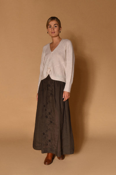 Gustav Drea Knit, Rose Bisque