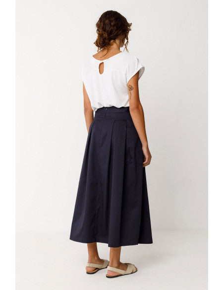 SKFK Irama GOTS Skirt, Navy