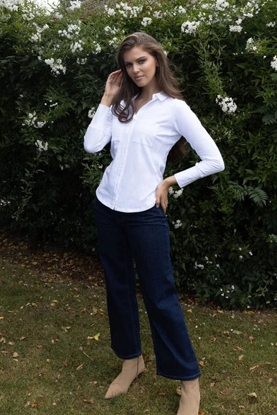 NO2MORO Izzy Cotton Shirt, White