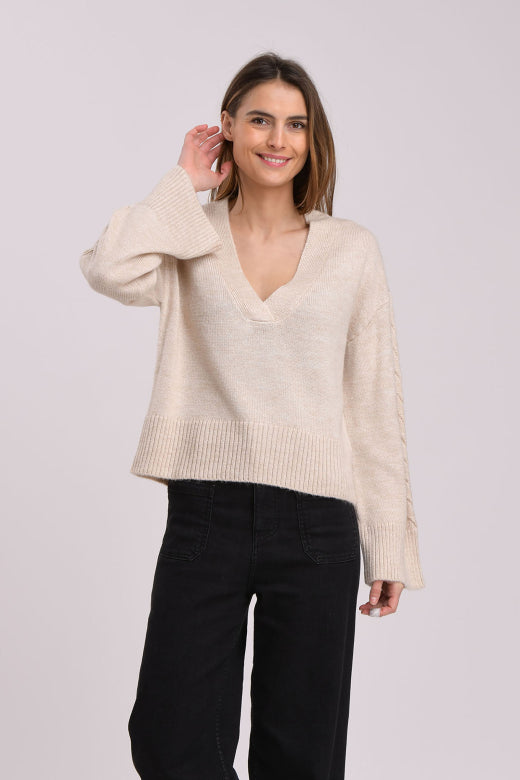 La Fee Maraboutee Zingaro Pullover, Tapioca