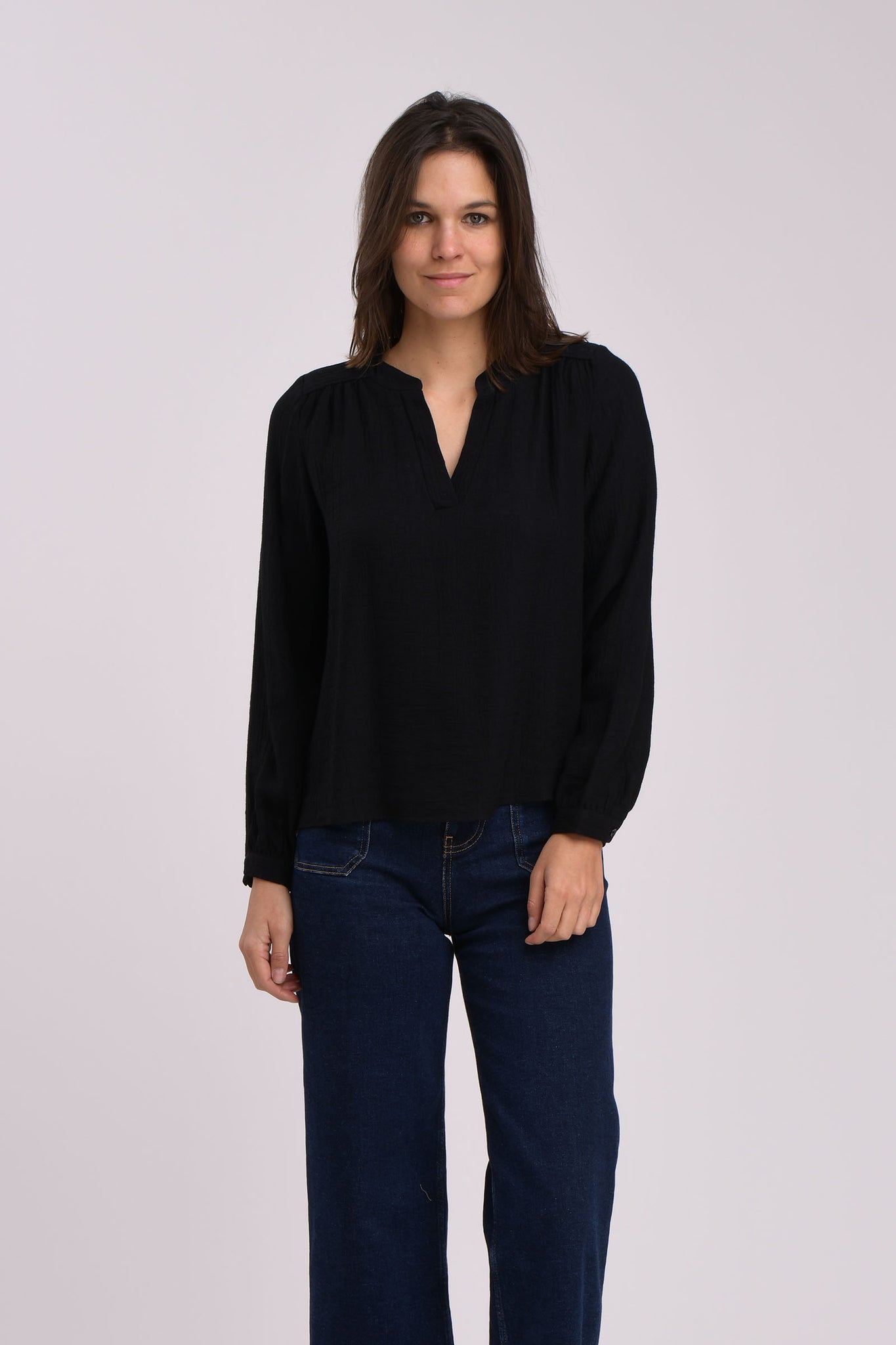 La Fee Maraboutee Talita Blouse, Black