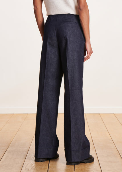 La Fee Maraboutee Zella Trouser, Dark Denim