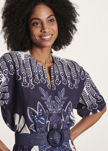 La Fee Maraboutee Dafna Blouse, Blue