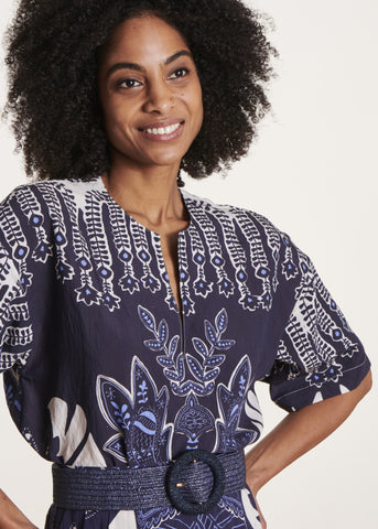 La Fee Maraboutee Dafna Blouse, Blue