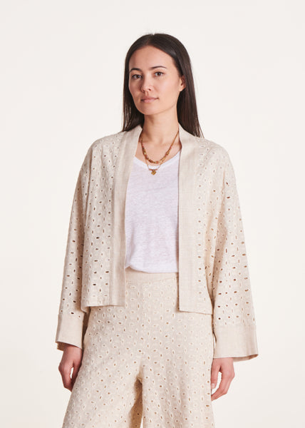 La Fee Maraboutee Atelier Poma Jacket, Natural