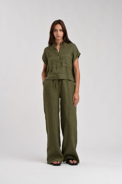 Humility Jaikimi Blouse, Khaki