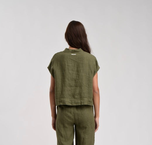 Humility Jaikimi Blouse, Khaki