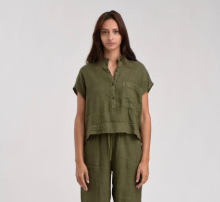 Humility Jaikimi Blouse, Khaki