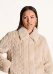 La Fee Maraboutee Elisa Short Jacket, Ecru