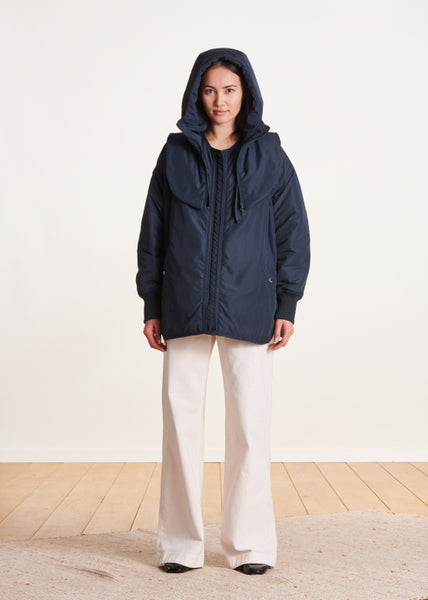 La Fee Maraboutee Elores  Reversibile Jacket, Stormy