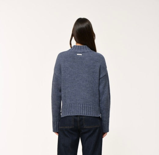Humility Curty Pullover, Stormy Blue