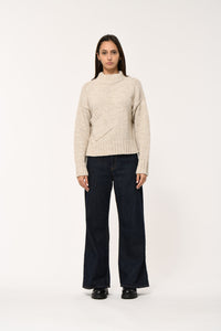 Humility Curty Pullover, Oatmeal