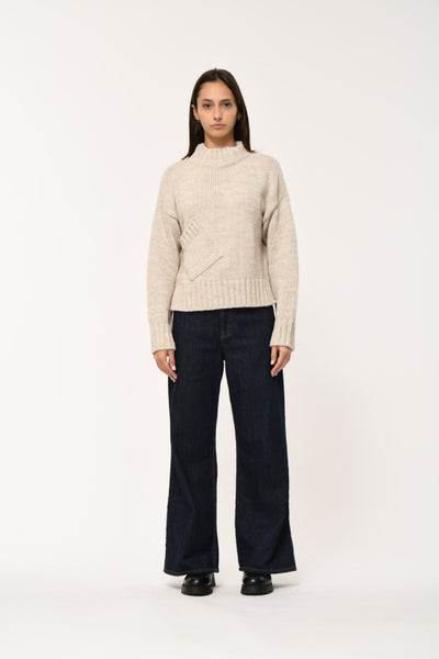 Humility Curty Pullover, Oatmeal