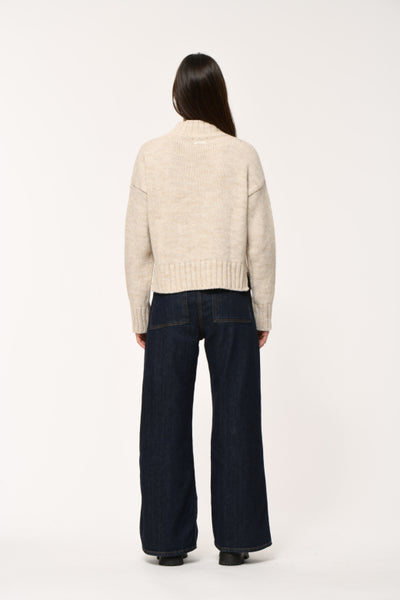 Humility Curty Pullover, Oatmeal