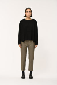 Humility Kanshi Long Sleeve T-shirt, Black