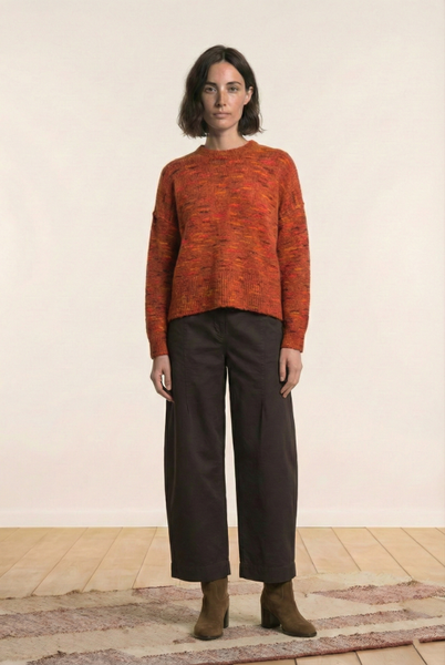 La Fee Maraboutee Garel Barrel Trousers, Ganache