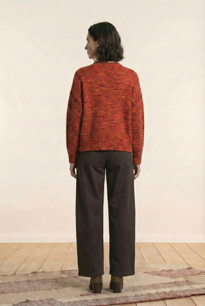 La Fee Maraboutee Garel Barrel Trousers, Ganache