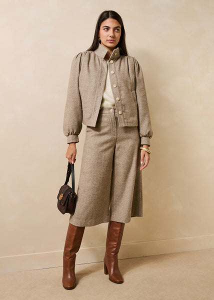 La Fee Maraboutee Gourou Jacket, Greige