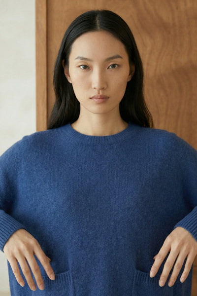 Humility Kinkata Knitwear, Cobalt