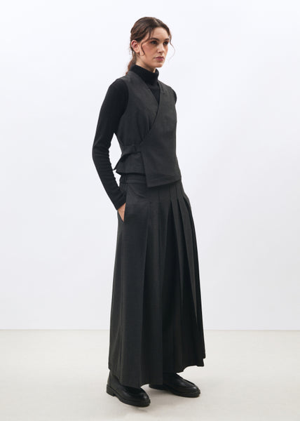 Humility Lozan Waistcoat, Charcoal