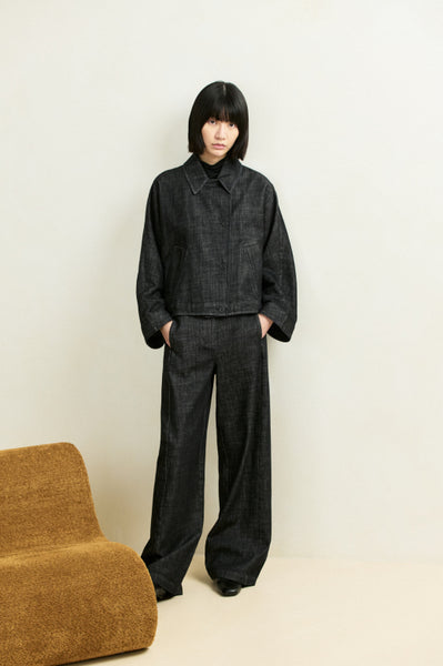 Humility Mistria Jacket, Black Denim