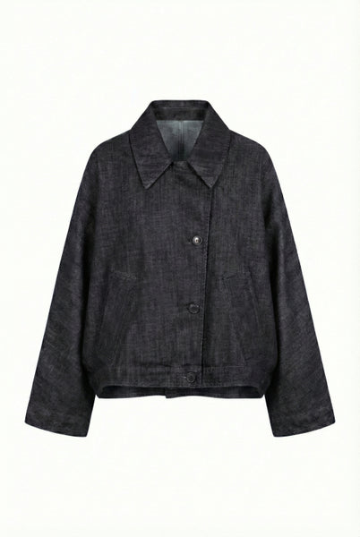 Humility Mistria Jacket, Black Denim