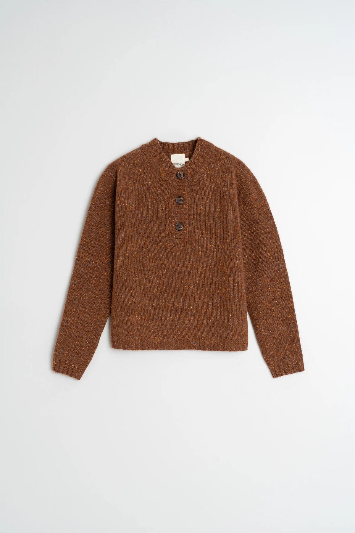 Indi and Cold Button Knit, Turmeric