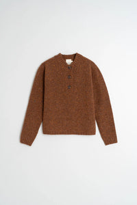 Indi and Cold Button Knit, Turmeric