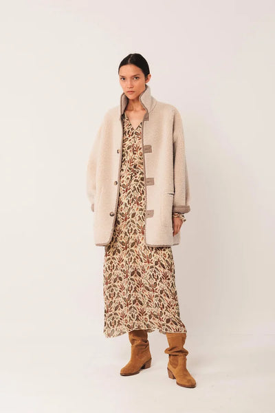 Indi and Cold Reversible Jacket, Sand